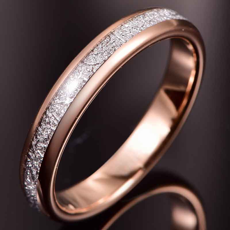Schmuck Ring Damen Rosegold Nobel-Shop Swarovski Ring Rosegold